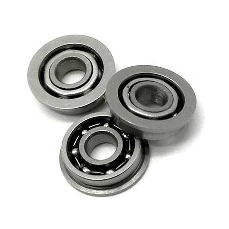 flanged ball bearing