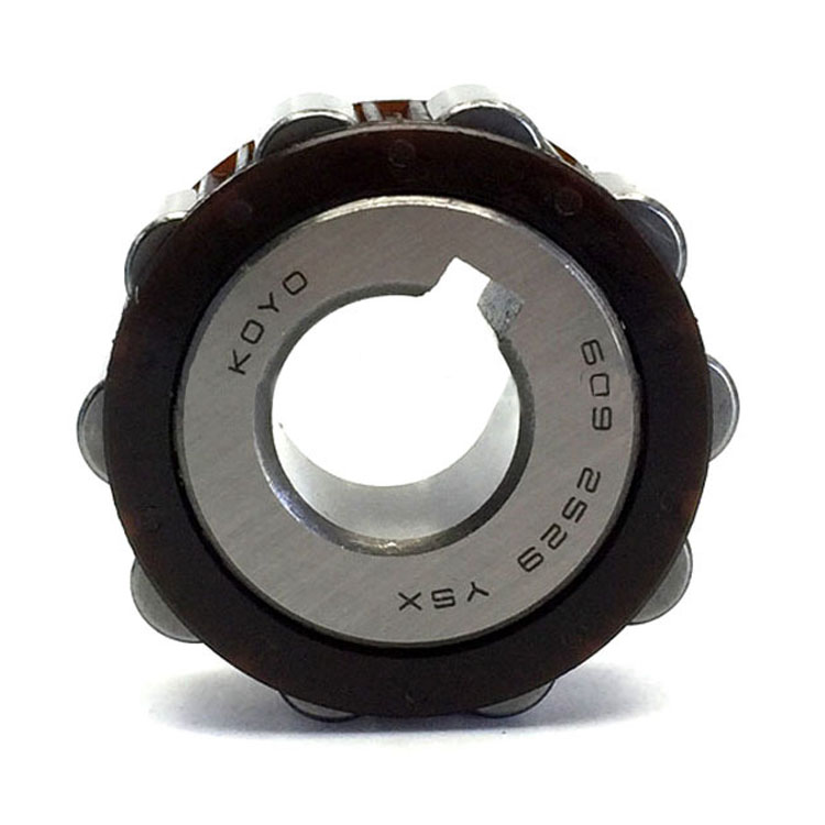 Air lubrication and types of eccentric roller bearings