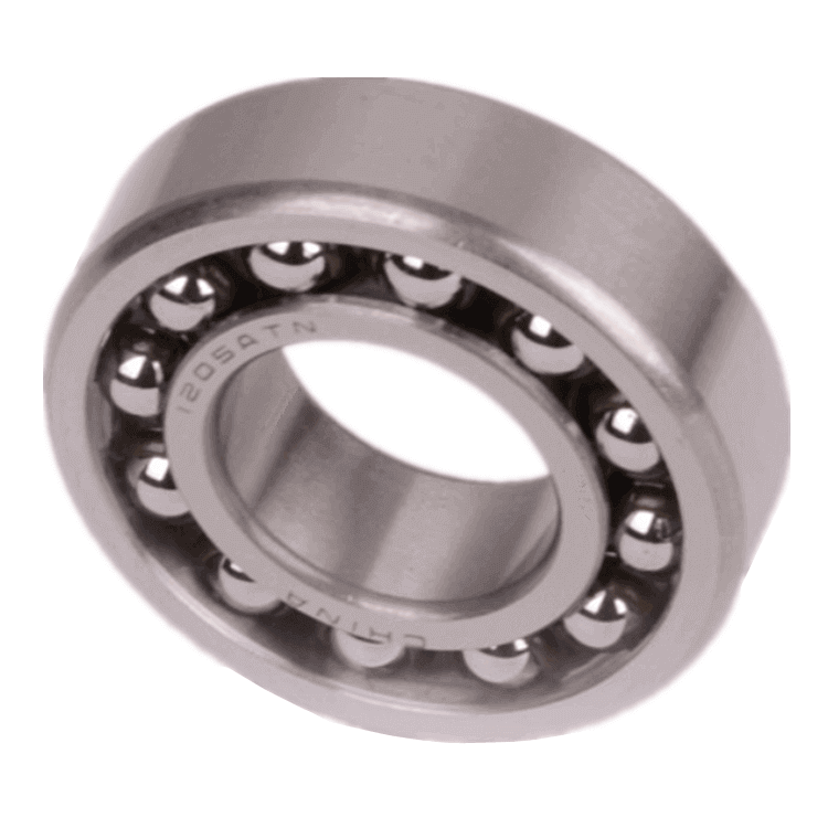 1205ATN HRB 25x52x15mm Self Aligning Ball Bearing Double Row Bearing Steel 