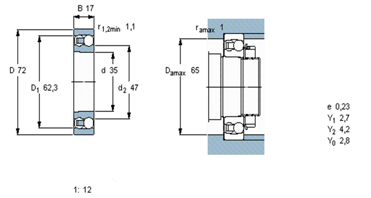 1207 bearing distributor