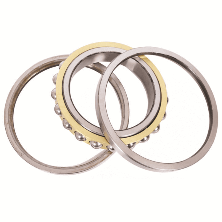 brass cage 4 point angular contact ball bearing