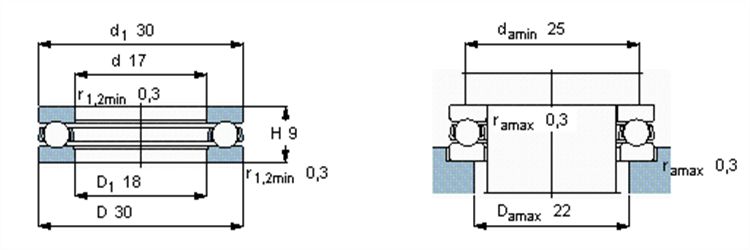 51103 bearing factory supply