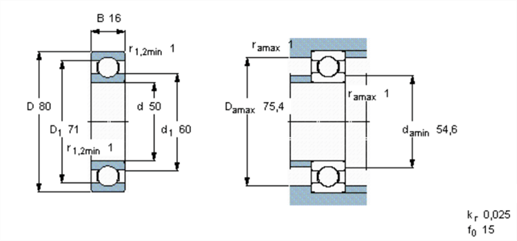 6010 bearing factory