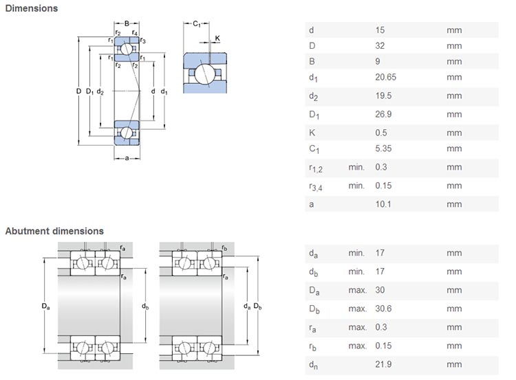 high quality 7002C bearing