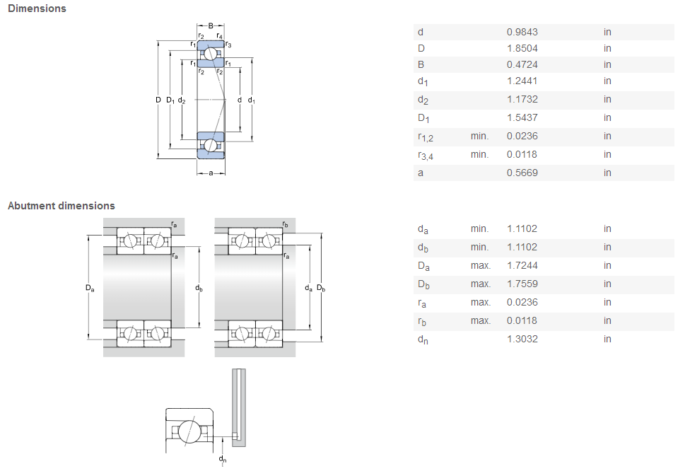 7005 bearing high quality