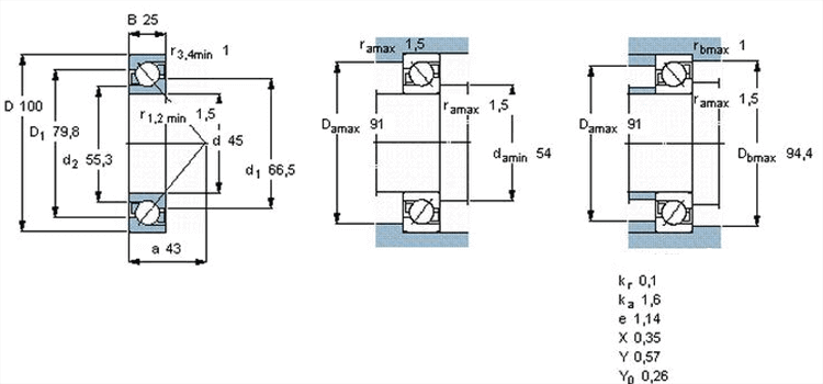 7309 bearing manufacturer