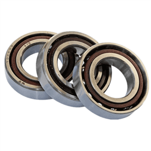 The single row angular contact ball bearings structural forms.