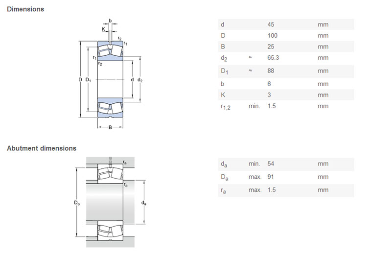 sell 21309 bearing