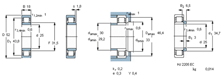 NU2205 bearing distributor