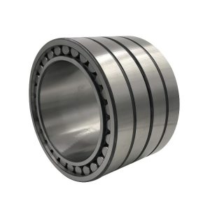 How is the clearance of four row cylindrical roller bearing determined?
