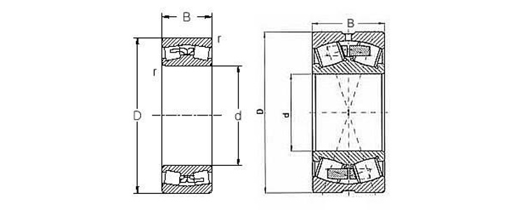 high quality 21322 bearing