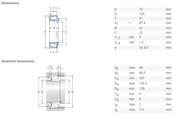 33214 bearing drawing