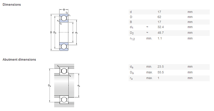 6403 bearing seller