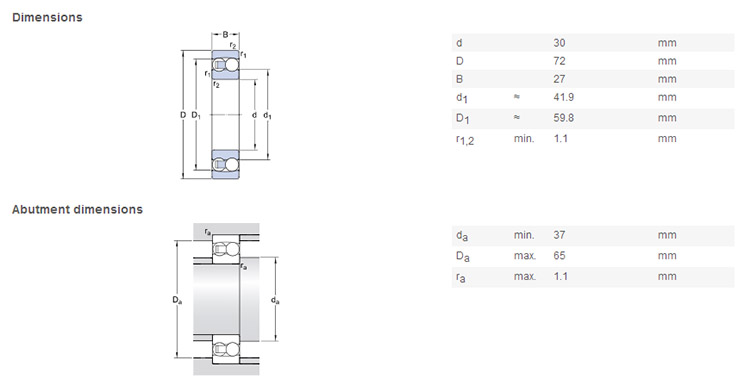 2306 bearing high quality