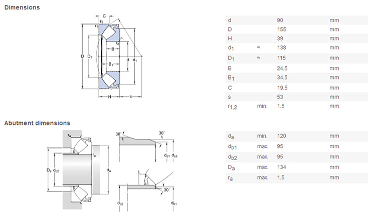 29318 bearing high quality