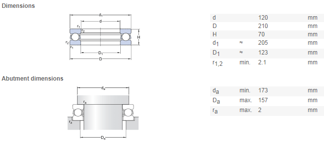 51324 bearing drawing