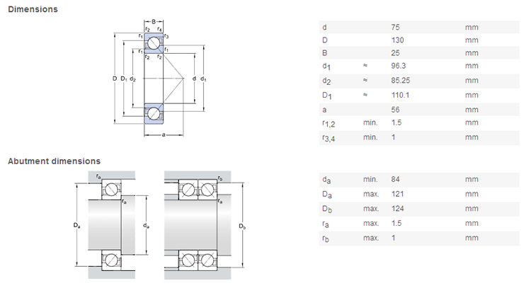 high quality 7215 bearing