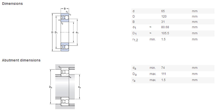 high quality bearing 2213