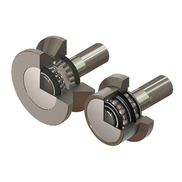 original double flanged track rollers