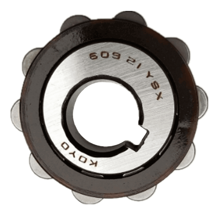 How to install the eccentric ball bearings correctly?