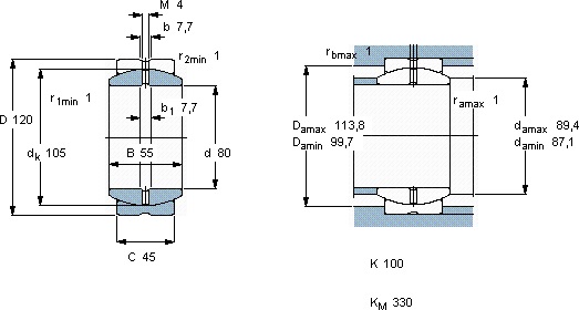 ge 80 es bearing