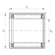 deal one way needle clutch bearing