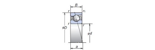 miniature angular contact bearings high quality