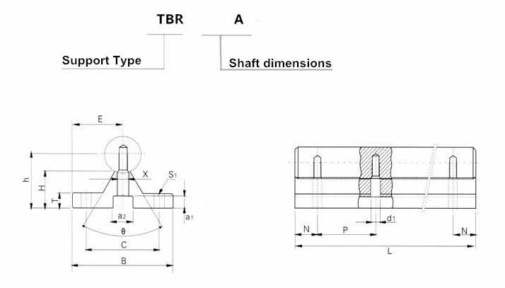 cheap linear bearings and rails drawing