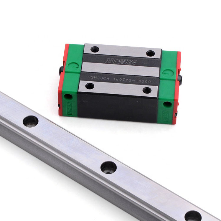 What is the function of precision linear rails?