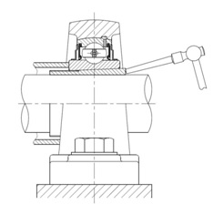 ucp bearing drawing