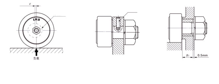 high precision eccentric cam bearing