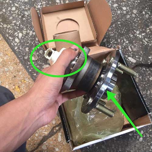 in stock back wheel bearing