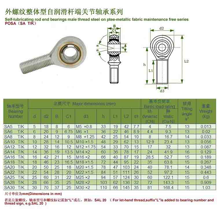 POS6 A bearing