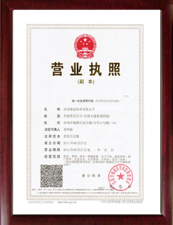 ZYSL bearing business license