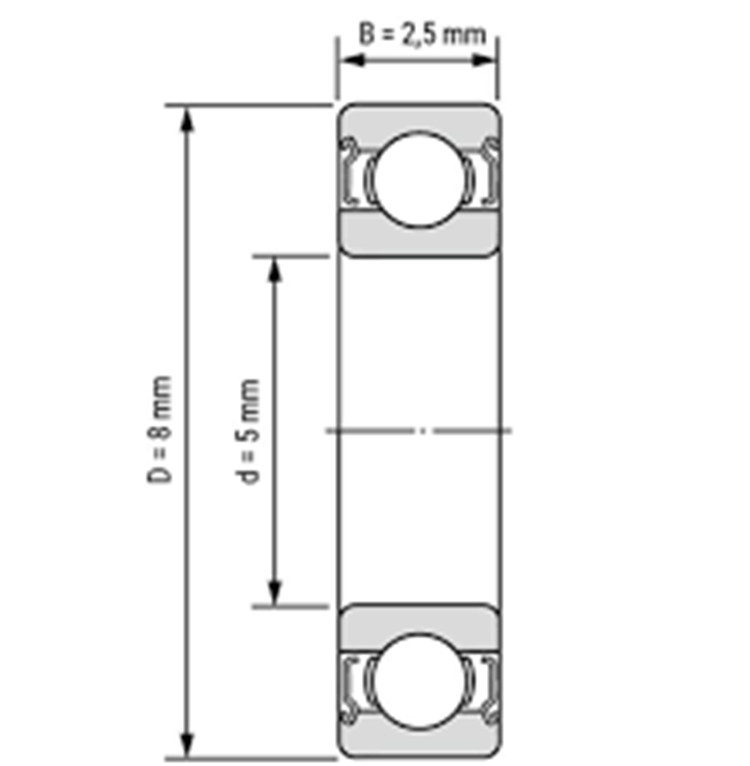 mr85 bearing specifications