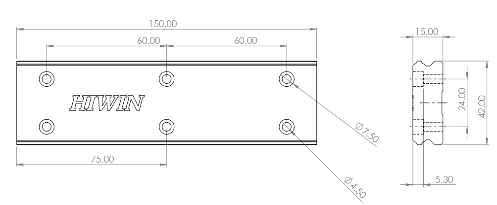 WEW27CCZ0C HIWIN datasheet