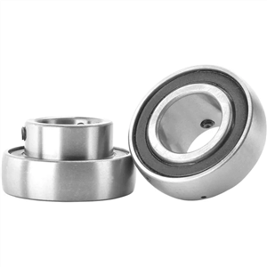 The customer ordered two containers’ insert bearing with set screw!