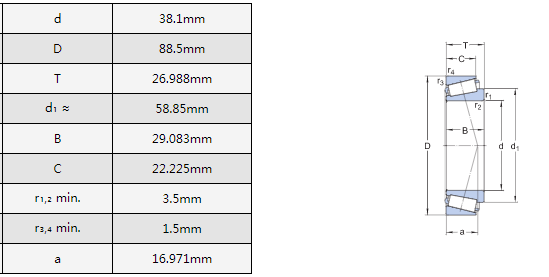 418 414 bearing