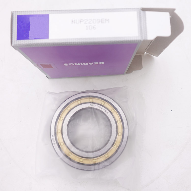 NUP2209 ECM 45*85*23 mm Brass Cage Cylindrical roller bearings