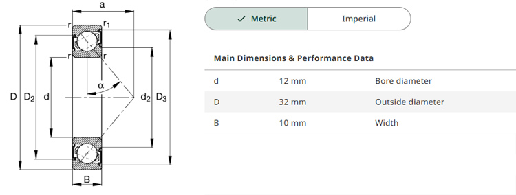 7201-B-2RS-TVP bearing