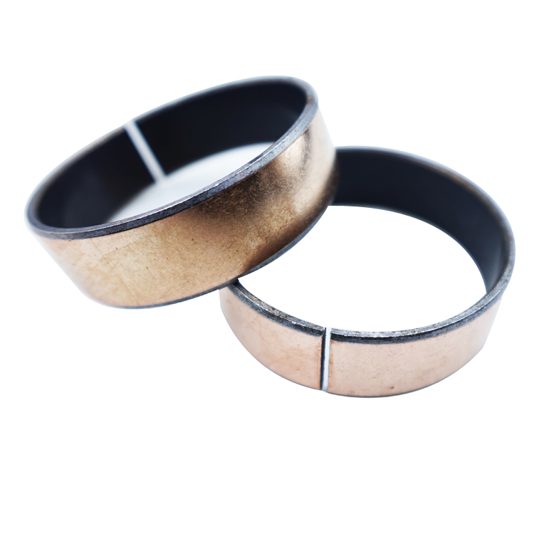 Self-lubricating 48*52*15mm SF-1 Bushing Surface Brass Plated Inside PTFE Coated