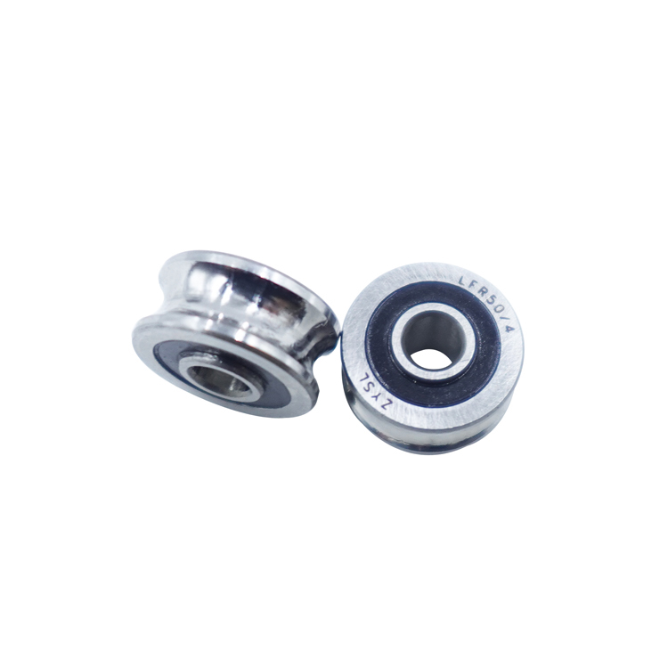 LFR50/4 Track Roller Bearing 4*13*6/7mm High Grade U Profile Double Row Wheel Bearing